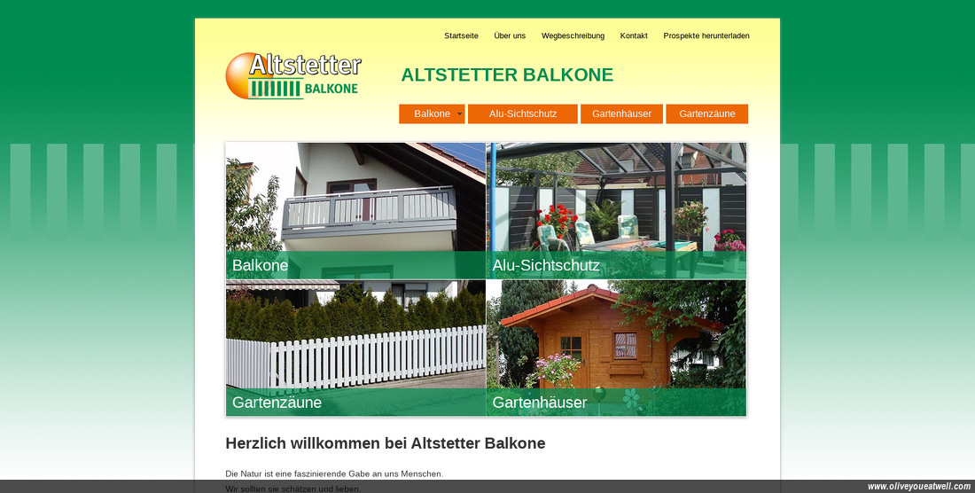 Klaus Altstetter - Altstetter Balkone