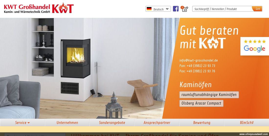 KWT Großhandel Kamin- und Wärmetechnik GmbH